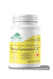 Provita Tetra Curcumin C3, 60 Vegan Capsules - Possess Anti - inflammatory Properties, High Absorption Rate, Maintain Blood Sugar Levels, Improves Motor Nerves Conductivity - Nature's Source Inc