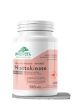Provita Nattokinase 2000fu 120 Vegan Capsules - Supports Cardiovascular Health, Prevents Blood Clots, Maximum Absorption, Manages High Blood Pressure and Varicose Veins - Nature's Source Inc