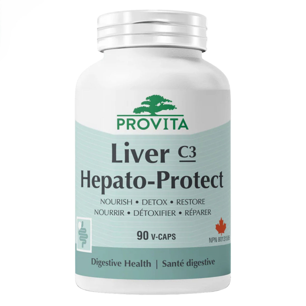 Provita Liver C3 Hepato - Protect 90 Vegan Capsules - Nature's Source Inc