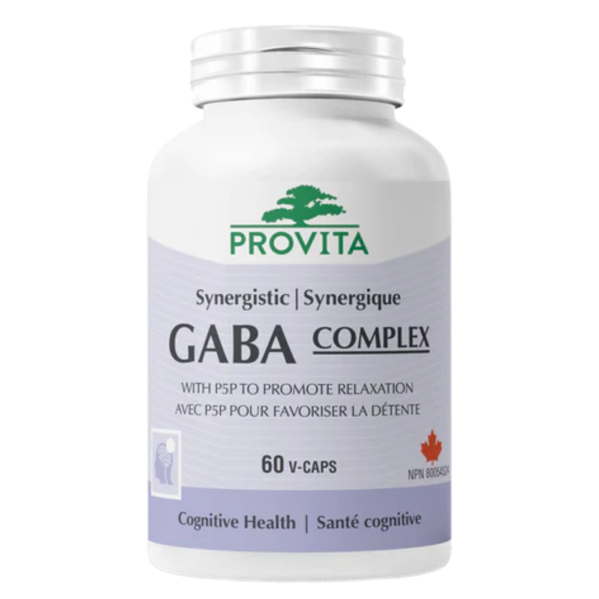Provita GABA Complex 60 Vegetable Capsules - Nature's Source Inc