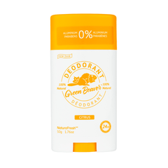 The Green Beaver Company Citrus Natural Deodorant Stick - 50g