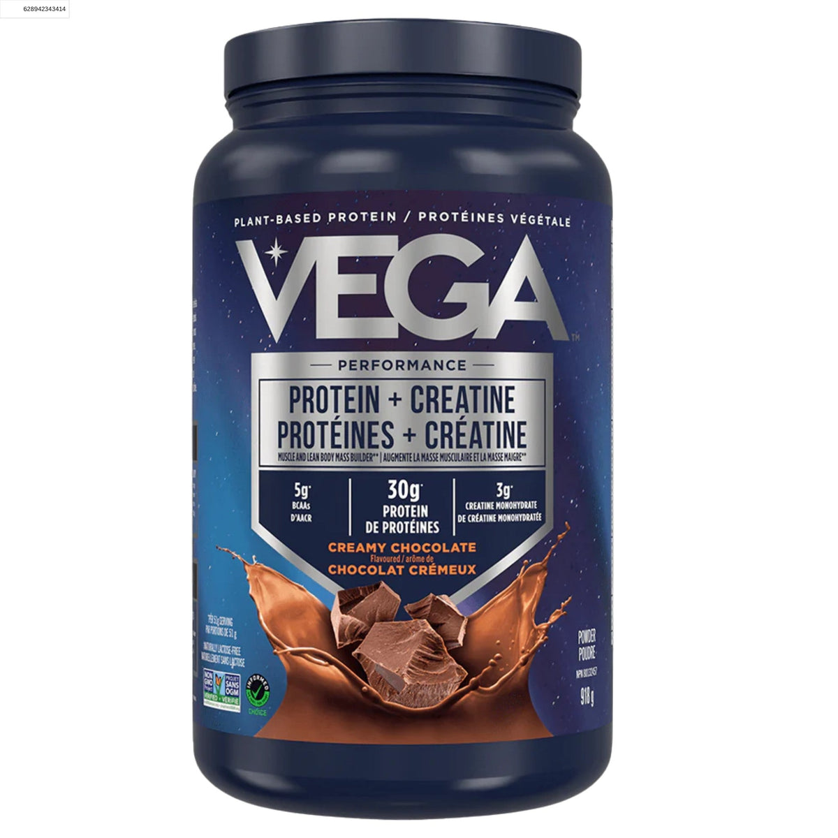 Vega Protein and Creatine Chocolate 918g - Nature's Source Inc