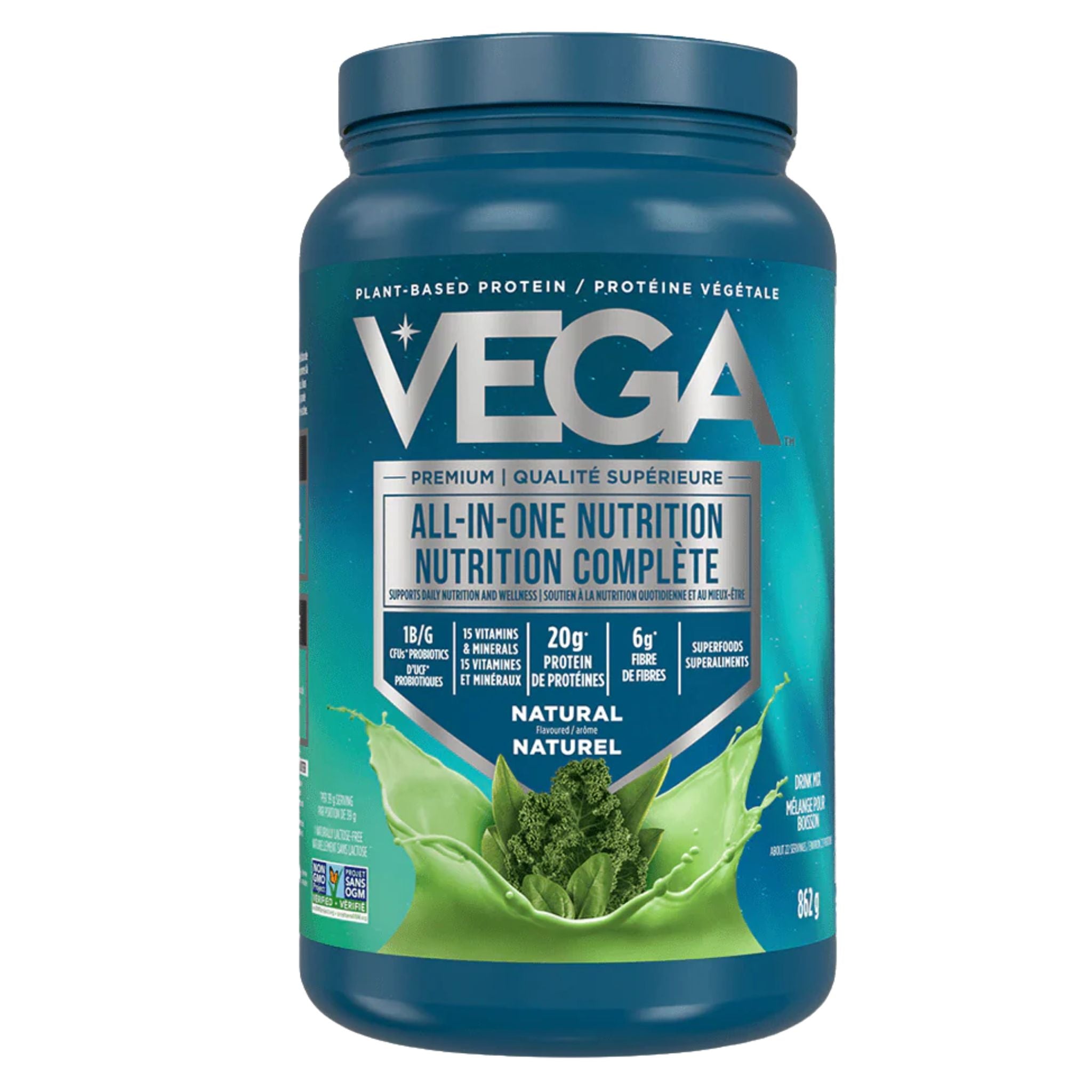 Vega All - In - One Nutrition Natural 862g - Nature's Source Inc