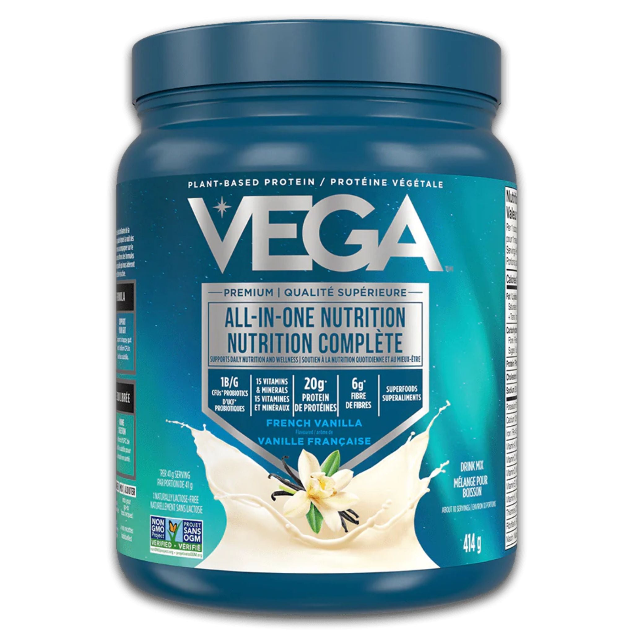 Vega One Protein French Vanilla 414g - Nature's Source Inc