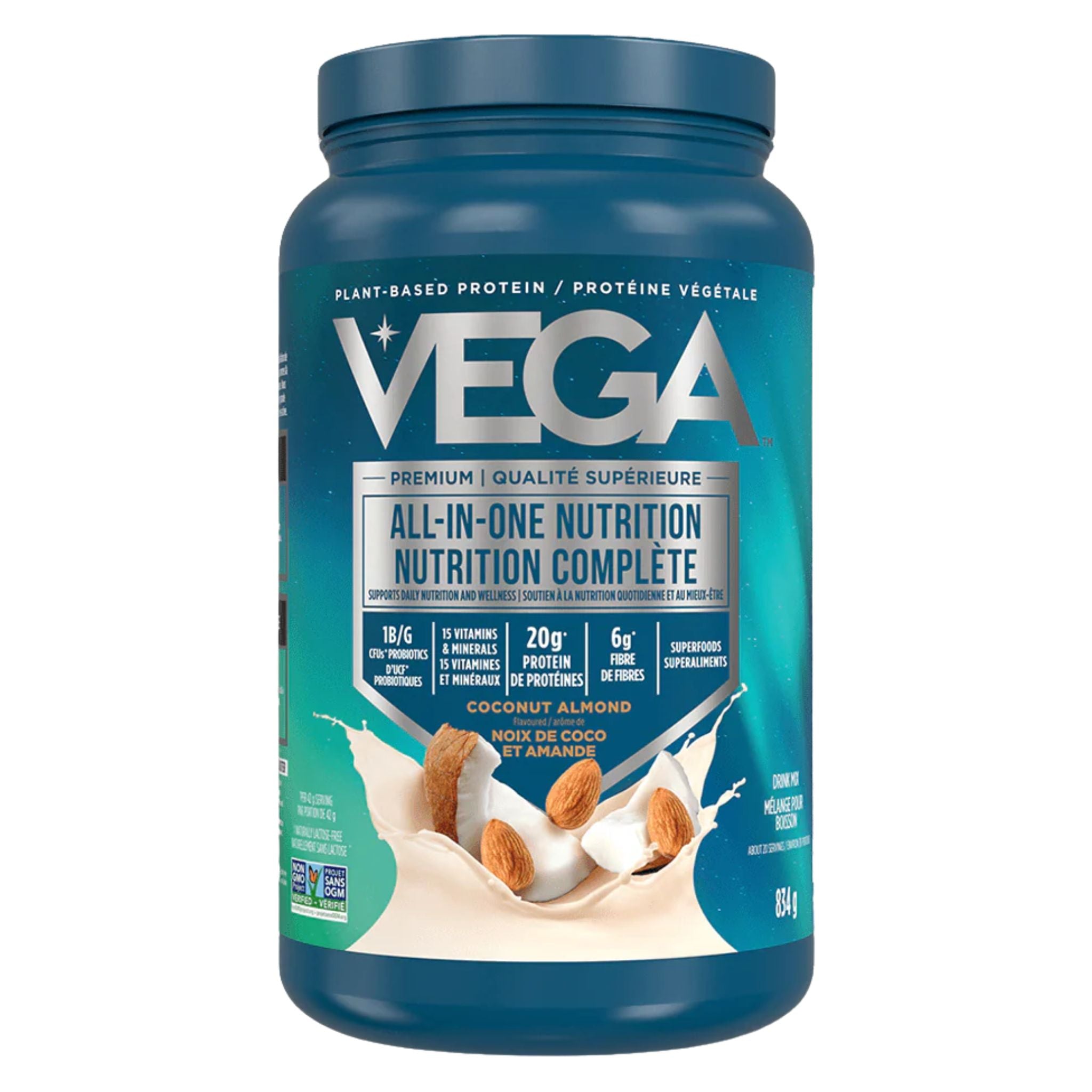 Vega One Protein Coconut Almond 834g - Nature's Source Inc