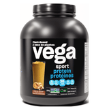 Vega Plant - Based Sport Protein Peanut Butter 1.93kg - Support Recovery, Helps Build Muscle, Suitable for Athletes, Keto - Friendly Powder Having Smooth Taste and Texture - Nature's Source Inc