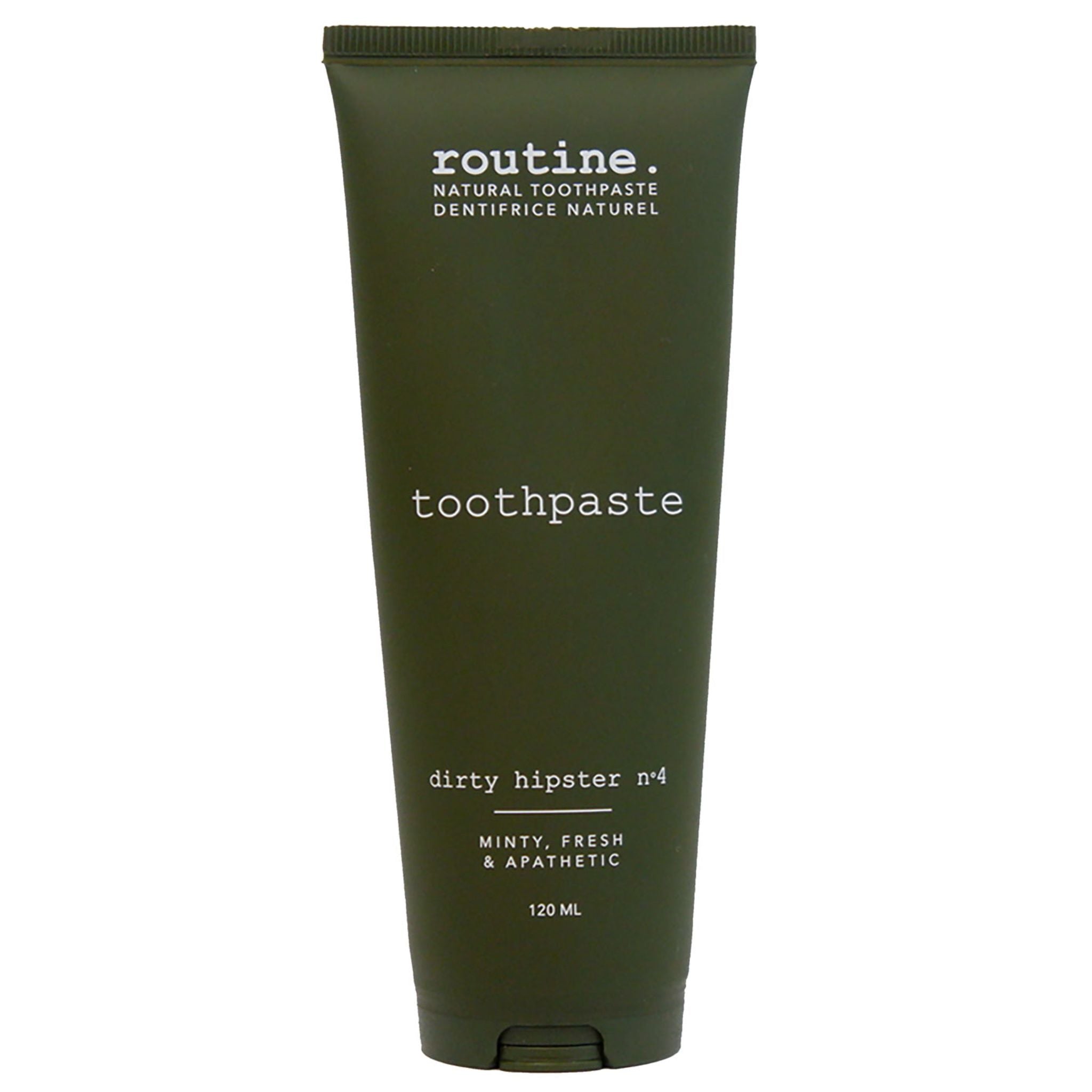 Routine Dirty Hipster Natural Toothpaste 120ml - Nature's Source Inc