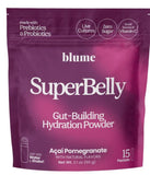 Blume SuperBelly Acai Pomegranate 60g - Gut Building Hydration Powder With Natural Flavors, Just Add Water and Shake! - Nature's Source Inc