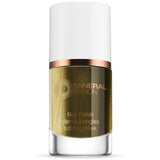 Mineral Fusion Nail Polish Gold Rush 10ml - Long - Lasting, Chip - Resistant Nail Polish, Flawless Application, Contains Natural Ingredients, Strengthens the Nails - Nature's Source Inc