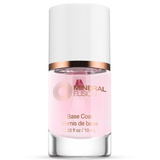 Mineral Fusion Nail Treatment Base Coat 10ml - Helps Extend The Length Of Manicure, Promotes Healthier Nails, Protects Against Chipping And Peeling, Helps To Extend The Length Of Manicure - Nature's Source Inc