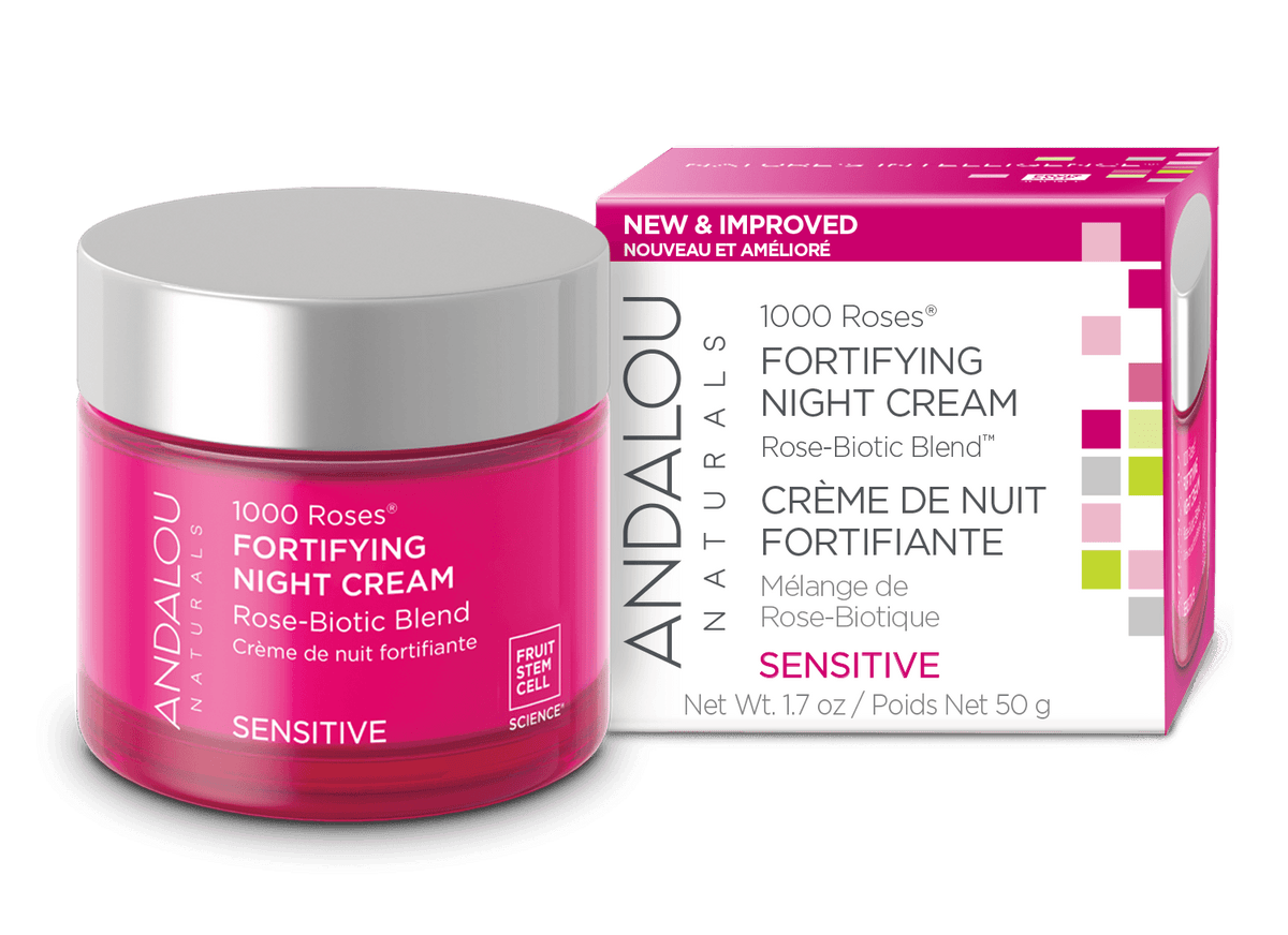 Andalou Naturals 1000 Roses Fortifying Night Cream 50g