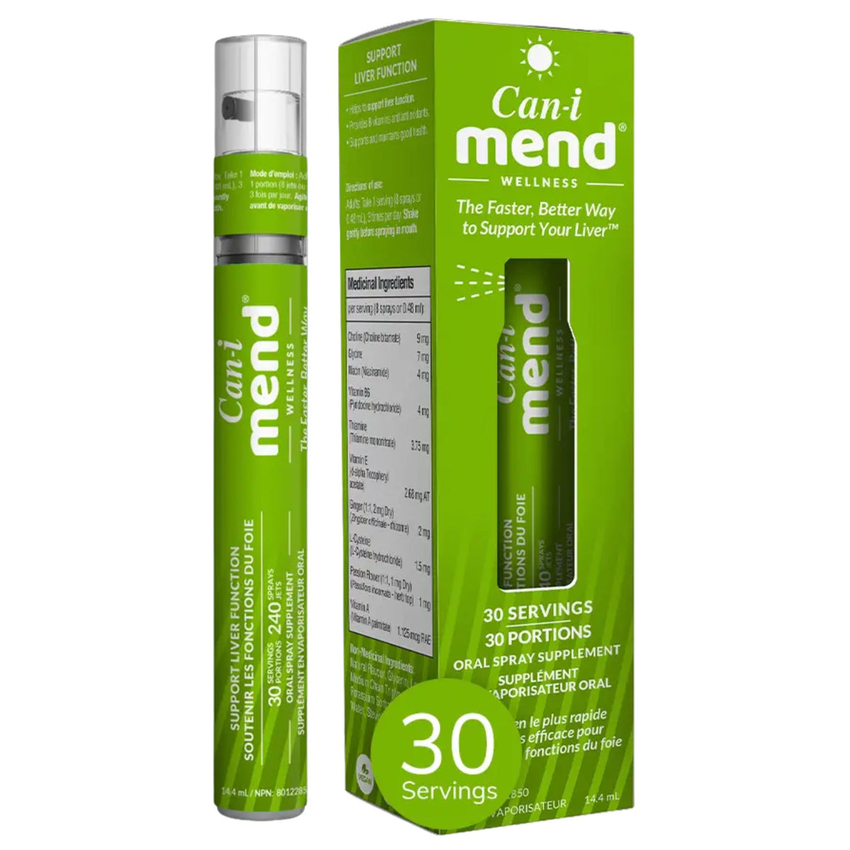 Can - i Mend Oral Vitamin Spray 14.4ml - Nature's Source Inc