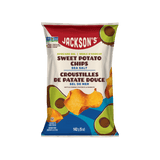 Jackson's Sweet Potato Chips Sea Salt 142g - Sweet Potatoes Are Slow - cooked in Avocado Oil, Paleo and Vegan Chips Are the Perfect Blend of Sweet, Tangy, and Vinegary - Nature's Source Inc