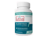 Utiva Bladder Health 60 Vegan Caps - Improves Mild to Moderate Overactive Bladder (OAB) and Lower Urinary Tract Symptoms, Reliefs Urgency and Frequency - Nature's Source Inc