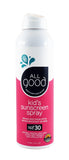 All Good SPF 30 Kid's Sunscreen Spray - 177ml - Nature's Source Inc