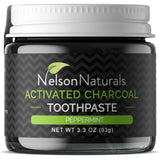 Nelson Naturals Activated Charcoal Peppermint 60ml - Nature's Source Inc