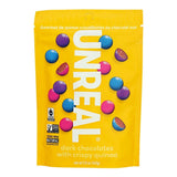 Unreal Dark Chocolate Crispy Quinoa Gems 142g - Delicious Snack Option, Non - Artificial, Contains Quality Ingredients - Nature's Source Inc
