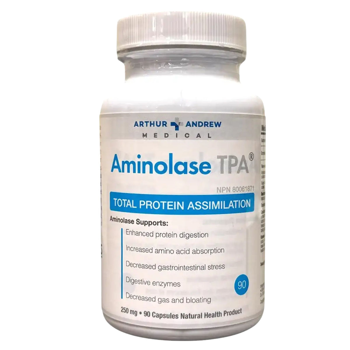 Arthur Andrew Medical Aminolase TPA 90 Capsules - Nature's Source Inc
