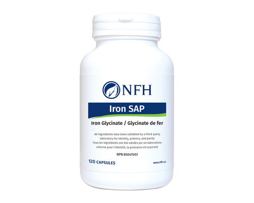 NFH Iron SAP 120 Veg - Caps - Nature's Source Inc