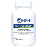 NFH Resveratrol SAP 60 Capsules - Possess Antioxidant Properties, Promote Women’s Metabolic, Cardiovascular, and Bone Health, Support Optimal Health - Nature's Source Inc