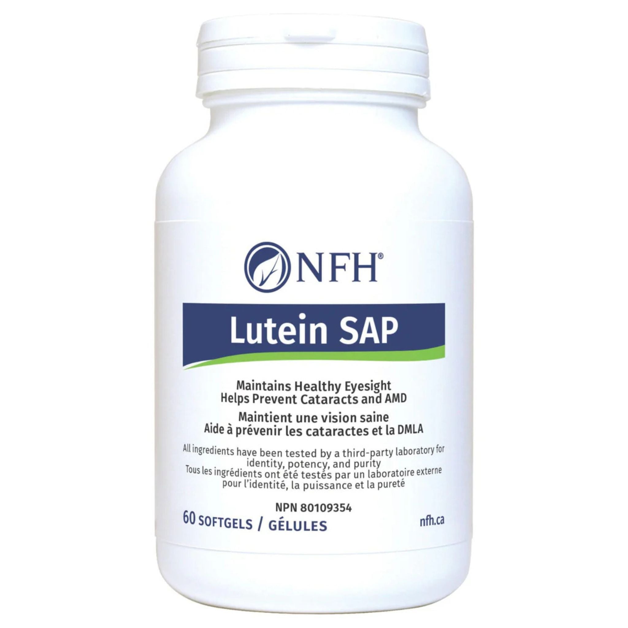 NFH Lutein SAP 60 Softgels