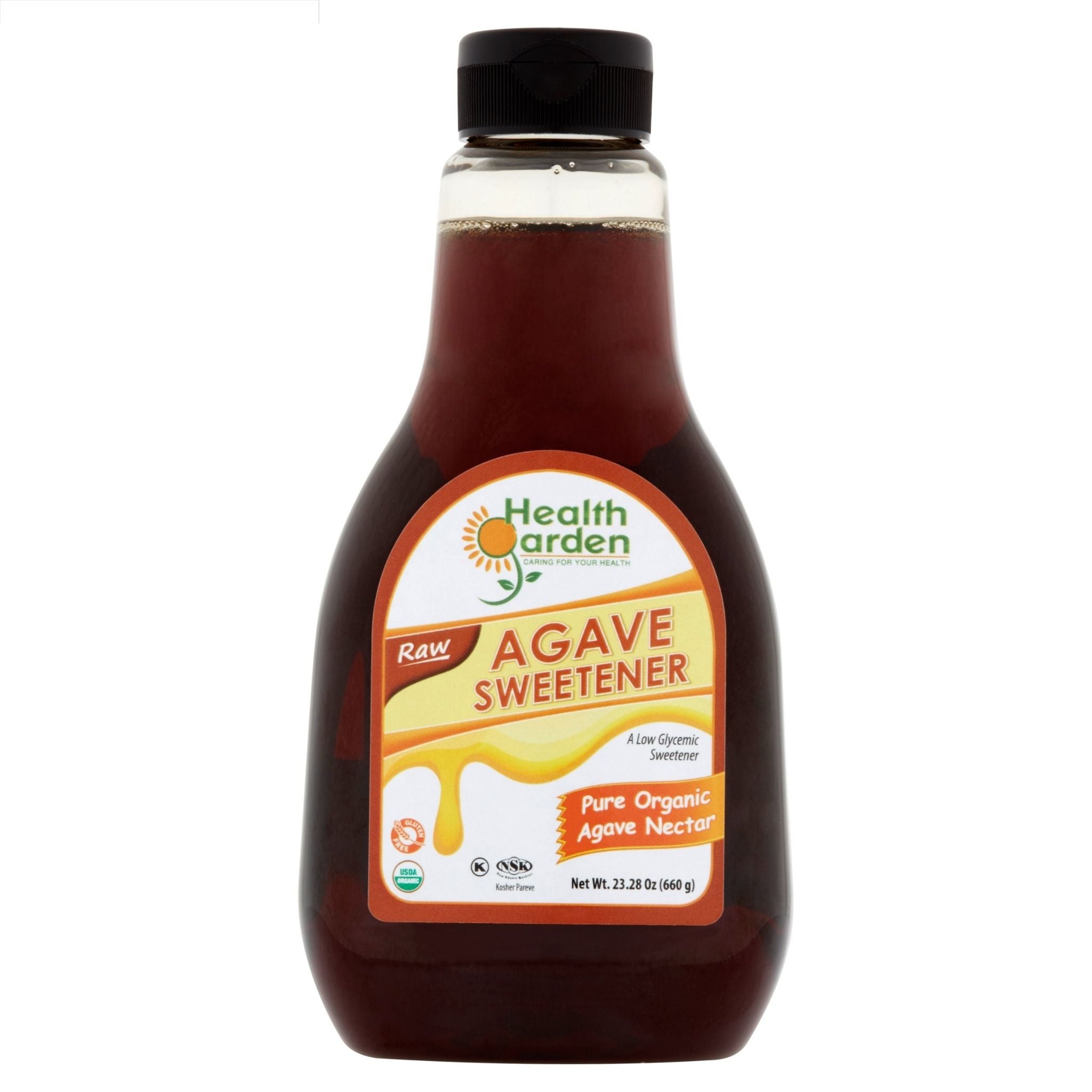 Health Garden Organic Raw Agave 660ml - Nature's Source Inc