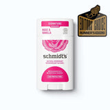Schmidt's Deodorant Rose & Vanilla 75g - Nature's Source Inc