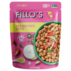 Fillo's Sofrito Beans Cuban Black Mild 283g - Authentic Regional Flavor, High-Protein, High-Fiber, Low-Calorie Food, Shelf-Stable and Ideal for Meals, A Versatile Snack