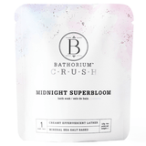 Bathorium Midnight Superbloom Crush 120g - Alleviates Anxiety, Improves Mood, And Cognitive Function, And Supports Skin Health, Full Of Antioxidants And Can Help To Replenish Lackluster Skin - Nature's Source Inc