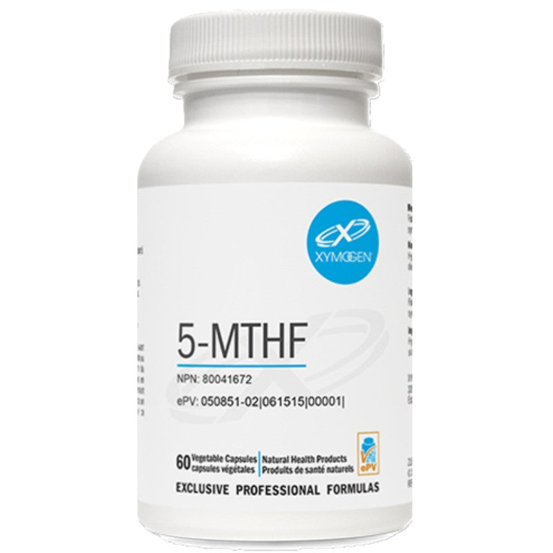 XYMOGEN® 5-MTHF 60 Vegetable Capsules