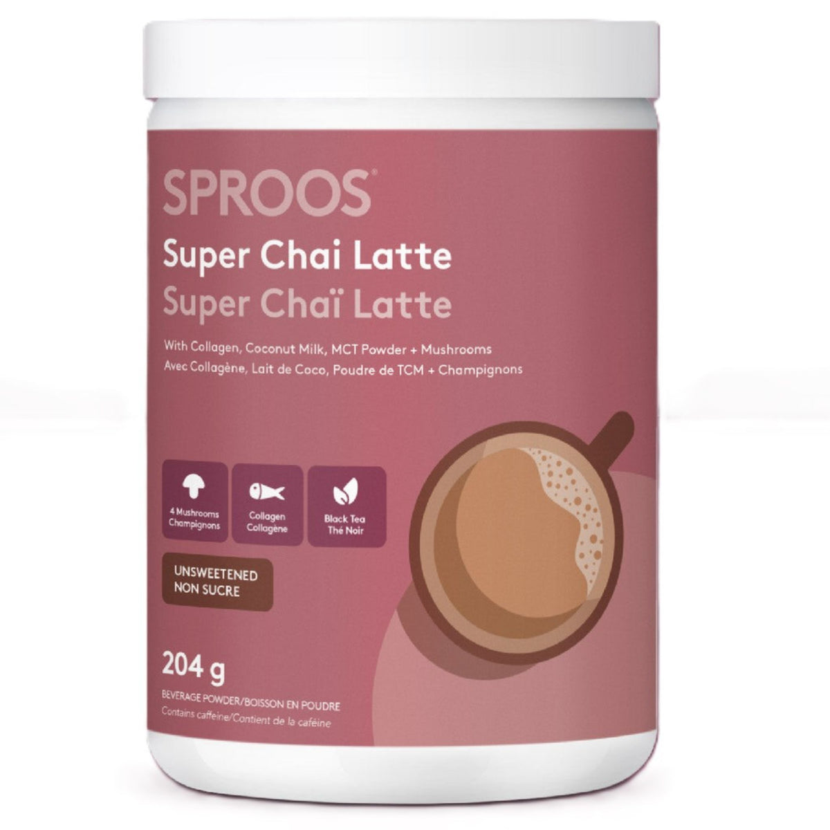 Sproos Super Chai Latte 204g - Nature's Source Inc