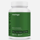 Heal + Co. Moringa 600mg 120 Vegetarian Capsules - Nature's Source Inc