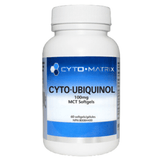 Cyto - Matrix Cyto - Ubiquinol 100mg MCT 60 Softgels - Improve Cardiovascular Conditions, Supports & , Male Infertility, Female Infertility, Migraines - Nature's Source Inc