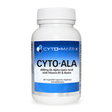 Cyto - Matrix Cyto - ALA 60 Vegan Capsules - Helps to Promote Healthy Glucose Metabolism, Provides Antioxidants for the Maintenance of Good Health, Regulate Blood Sugar Levels - Nature's Source Inc