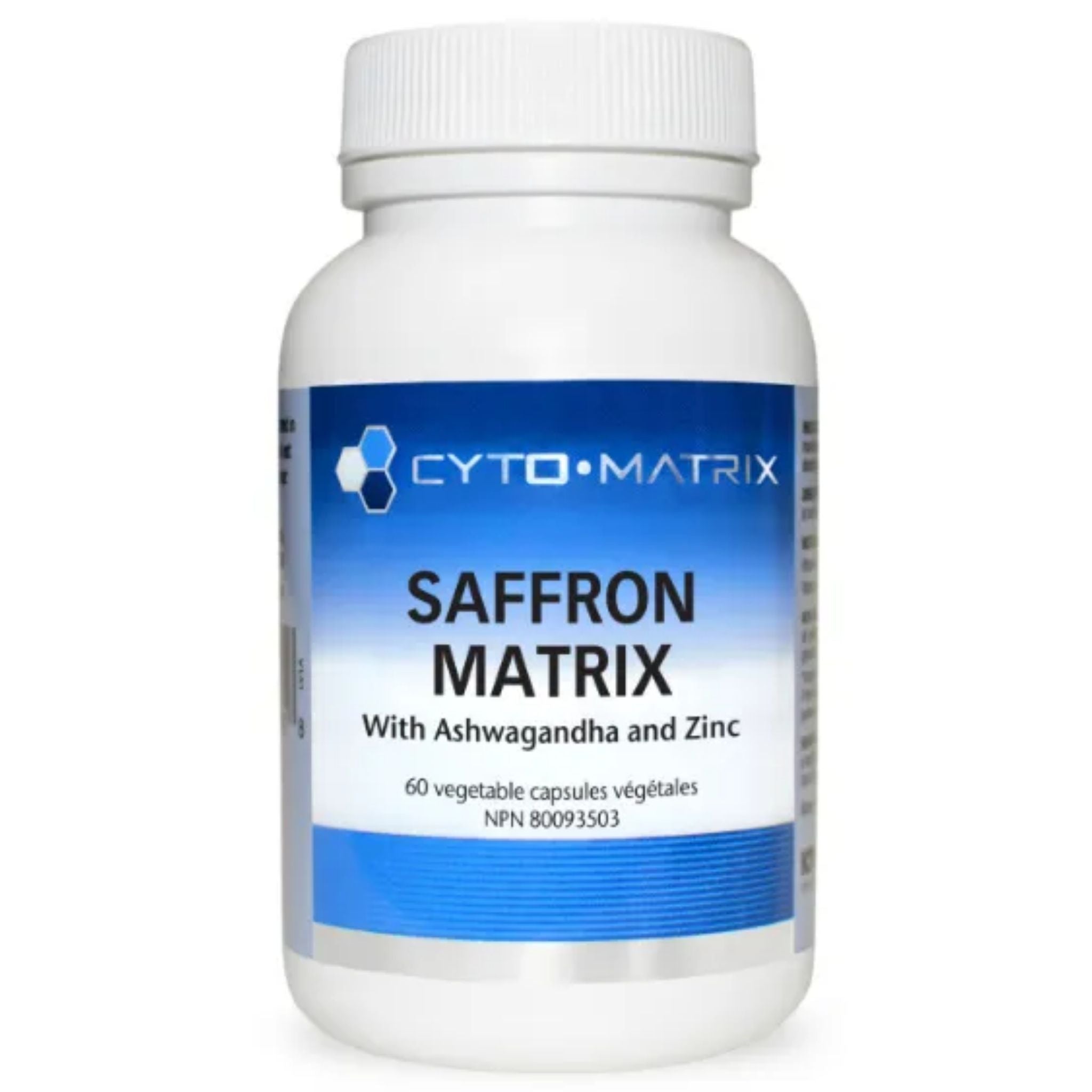 Cyto Matrix Saffron Matirx 60 Vegetable Capsules - Nature's Source Inc