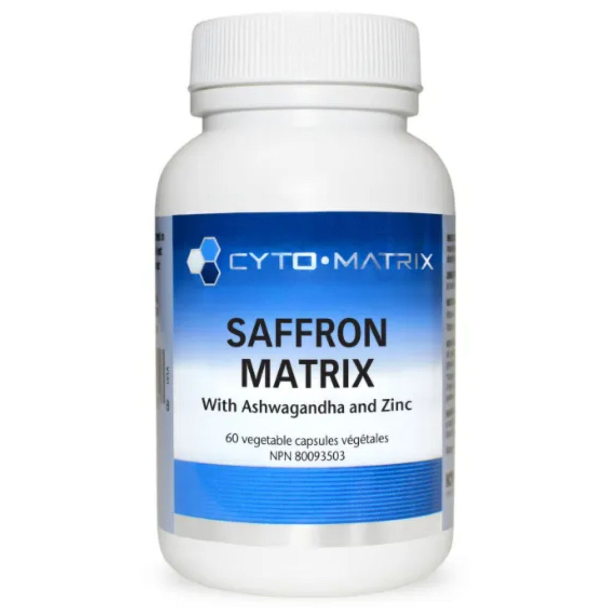 Cyto Matrix Saffron Matirx 60 Vegetable Capsules - Nature's Source Inc