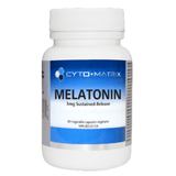 Cyto - Matrix Melatonin 3mg Sustained - Release 60 Vegan Capsules - Reduce Symptoms of Itchiness and Discomfort in Eczema Sufferers, Reduce Migraine Frequency - Nature's Source Inc