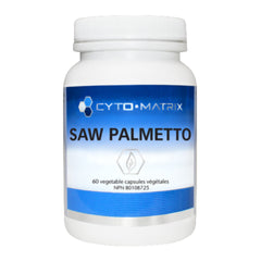 Cyto-Matrix Saw Palmetto 60 Vegan Capsules - Highly Potent Extract of Serenoa Repens, Support Men’s Prostate Health and Lower Urinary Tract Symptoms