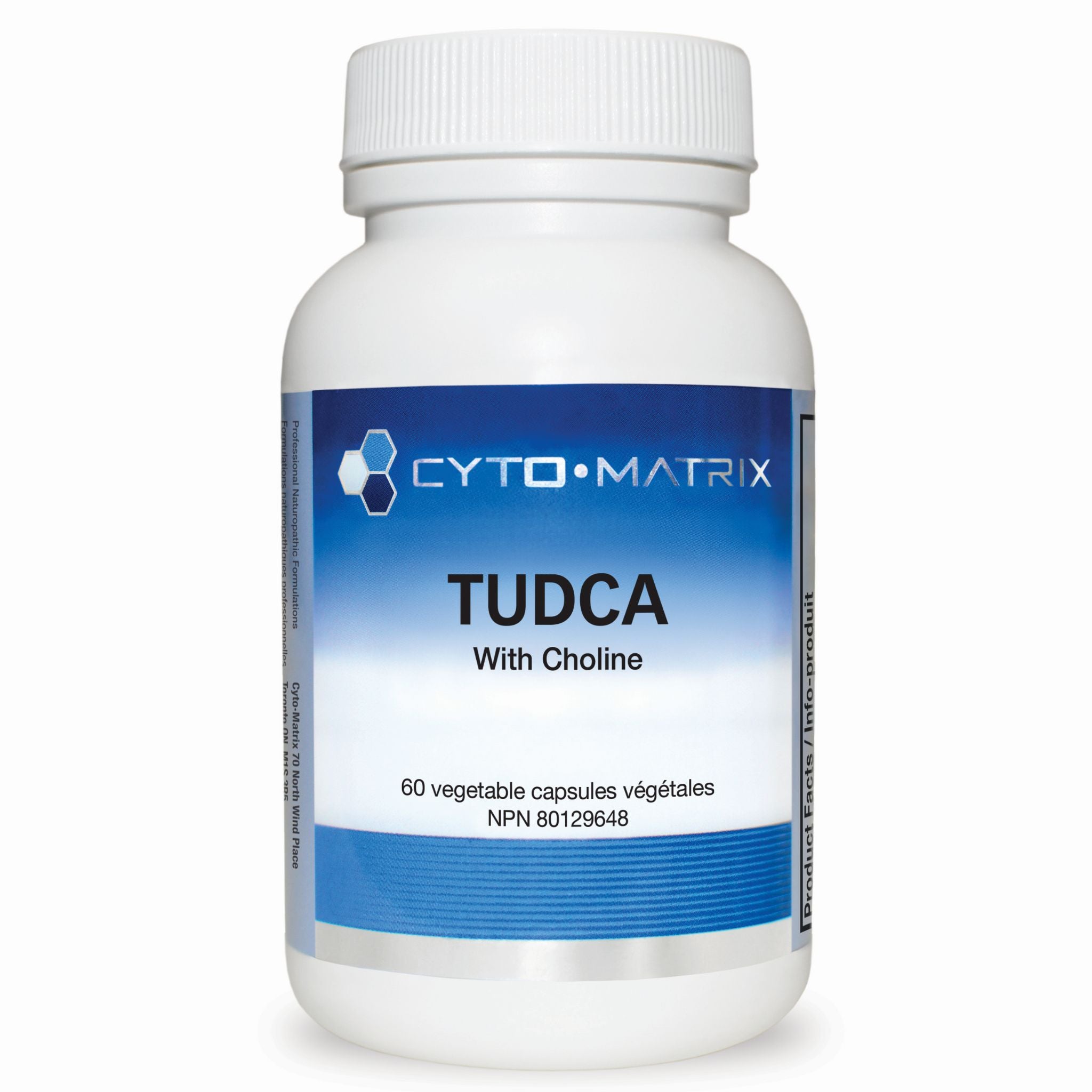 Cyto - Matrix TUDCA 60 Vegetable Capsules - Nature's Source Inc