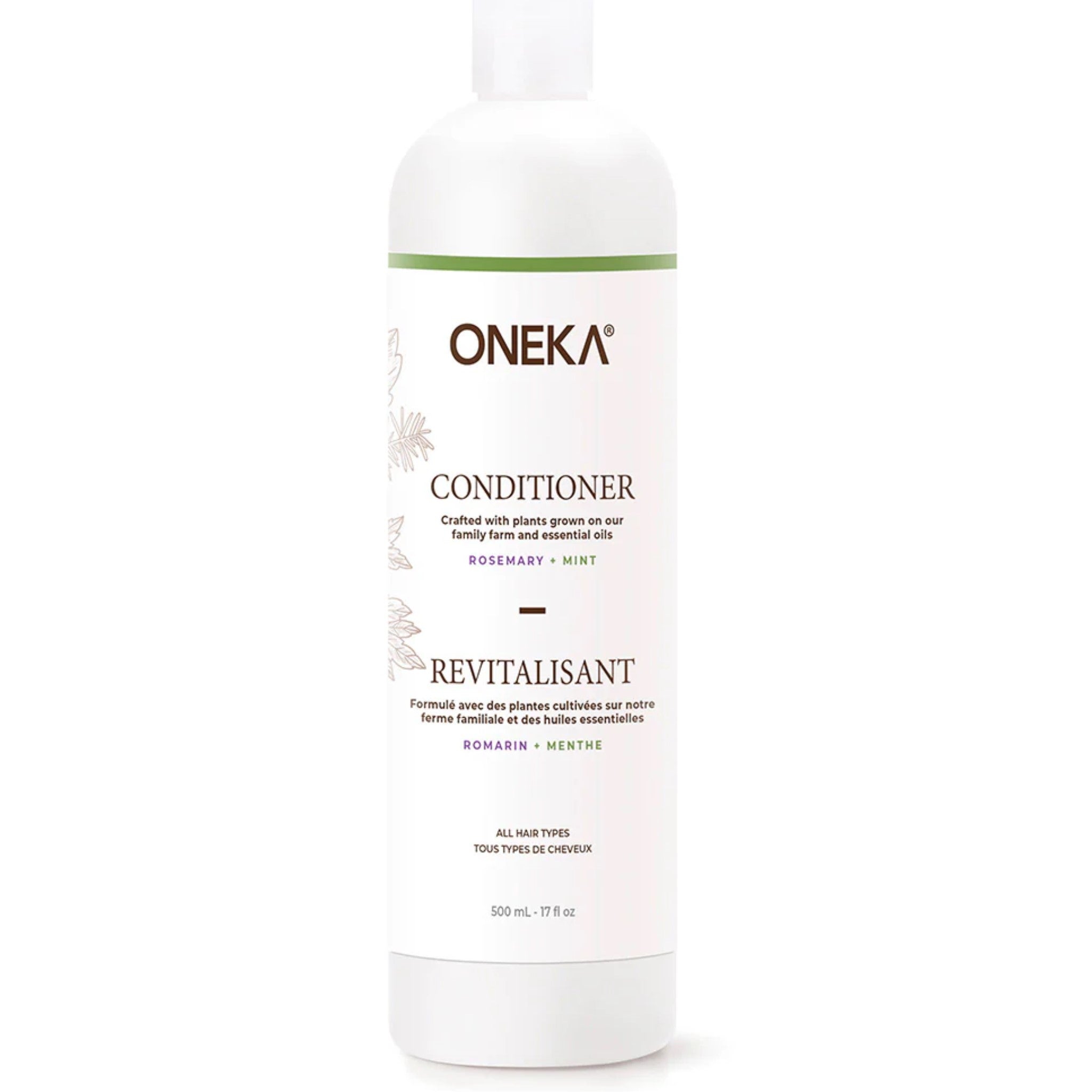 Oneka Rosemary & Mint Conditioner 500ml - Nature's Source Inc