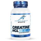 Confident Sports Creatine HCL 750mg 240 Vegetarian Capsules - Nature's Source Inc