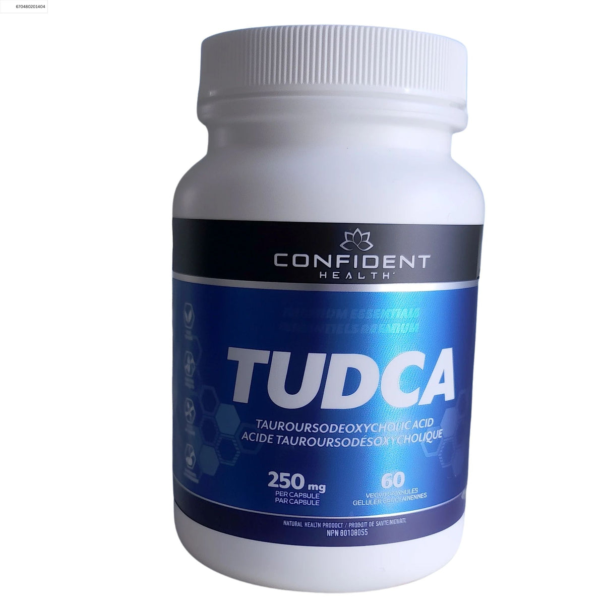 Confident Tudca 60 Vegetable Capsules - Nature's Source Inc