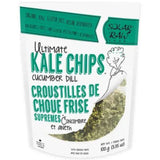 Solar Raw Ultimate Kale Chips Cucumber Dill 100g - Garden - Fresh Snack Packed With Vitamins, Enzymes, And Phytonutrients, Seasoned With Simple Ingredients For Unbeatable Freshness And Flavour - Nature's Source Inc