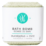 All Things Jill Eucalyptus + Mint Bath Bomb 110g - Nature's Source Inc