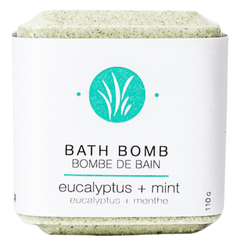 All Things Jill Eucalyptus + Mint Bath Bomb 110g