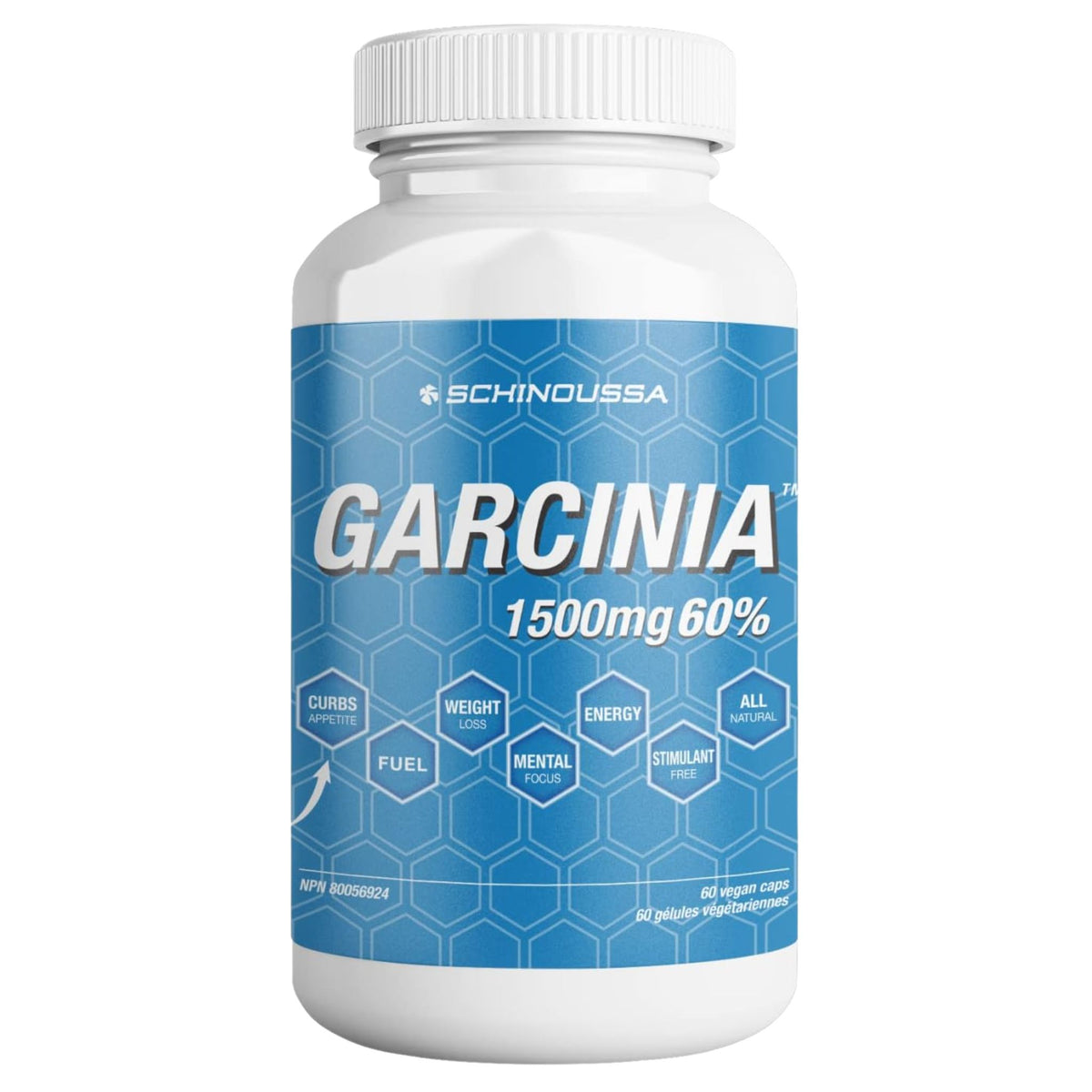 Schinoussa Garcinia Cambogia 90 Vegan Capsules - Nature's Source Inc