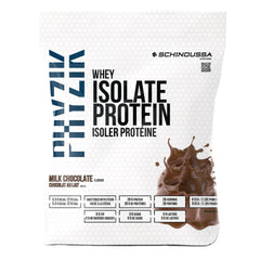 Schinoussa Phyzik Whey Isolate Protein Milk Chocolate 910g - Excellent Source of Protein for Maintenance of Good Health, Building and Repairing Body Tissues, Antibodies, Promotes Muscle Recovery, Growth, and Overall Wellness