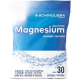 Schinoussa Magnesium Glycinate Unflavoured 150g - Relieve Anxiety, Supports Bone Health, Manages Blood Sugar, Support Cardiovascular Health, and Improves Sleep - Nature's Source Inc