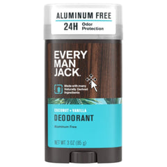 Every Man Jack Coconut and Vanilla Deodorant 85g