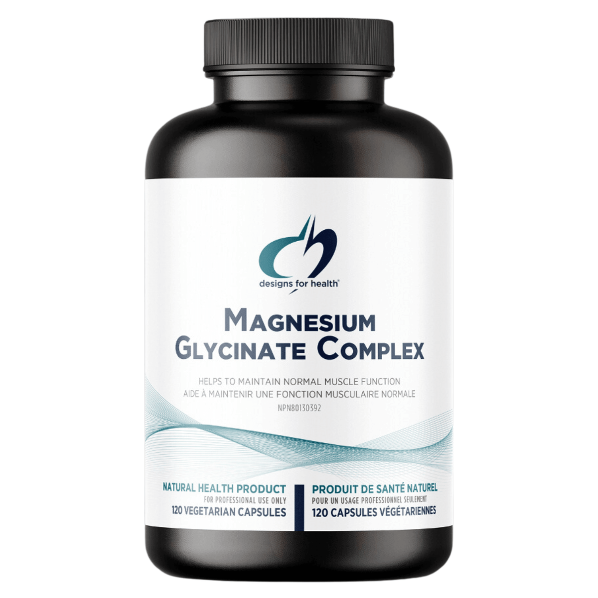 Designs For Health Magnesium Glycinate Complex 120 Vegetarian Capsules